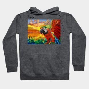 Red Bird Hoodie